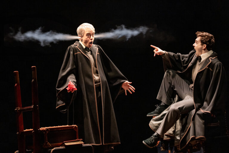 (30) Erik Christopher Peterson as Scorpius Malfoy and Joel Meyers as Albus Potter – HPCC NY - (C) Matthew Murphy for MurphyMade