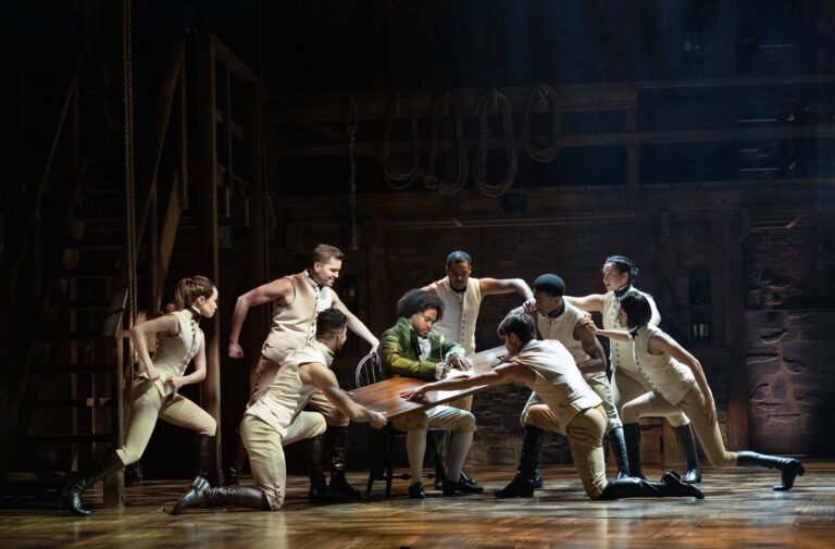 (18) Tyler Fauntleroy and Company - HAMILTON National Tour - (c) Joan Marcus 2024