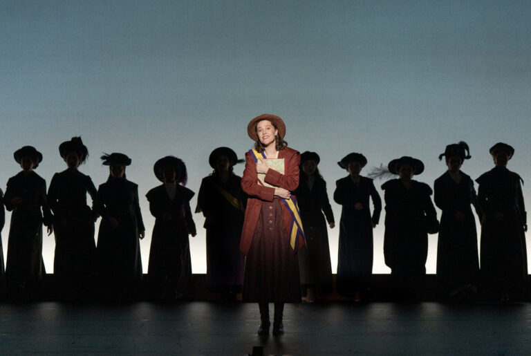 2 SUFFS Tour_Maya Keleher as Alice Paul and SUFFS Company