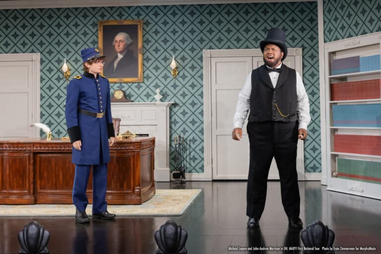 Michael Lepore and John-Andrew Morrison in OH, MARY! First National Tour_photo by Evan Zimmerman for MurphyMade