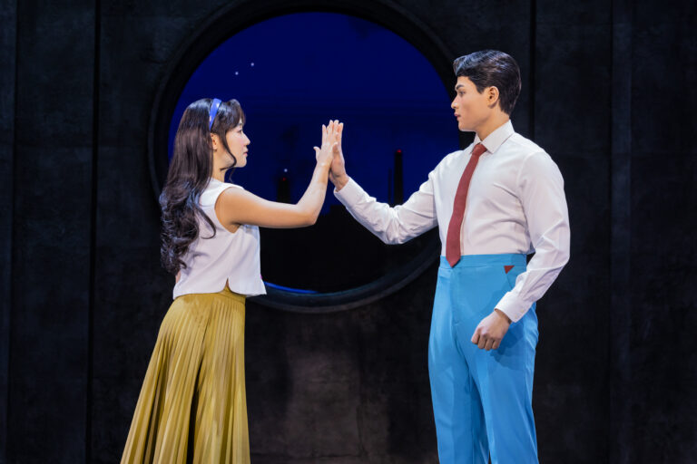 Claire Kwon and Steven Huynh in MAYBE HAPPY ENDING. Credit_ Matthew Murphy and Evan Zimmerman 0506_PJZEDIT_v001