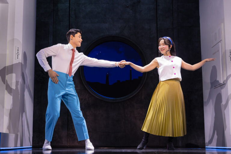 Claire Kwon and Steven Huynh in MAYBE HAPPY ENDING. Credit_ Matthew Murphy and Evan Zimmerman 0795_PJZEDIT_v001