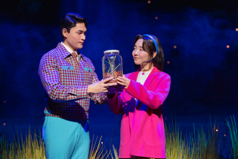 Claire Kwon and Steven Huynh in MAYBE HAPPY ENDING. Credit_ Matthew Murphy and Evan Zimmerman 2755_PJZEDIT_v001