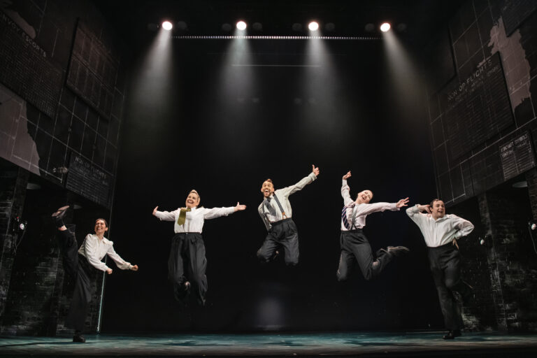 Photo 4 - Broadway Company of Operation Mincemeat. Photo by Matt Crockett
