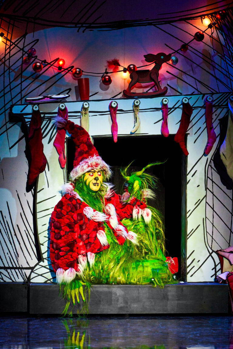 9 - James Schultz as THE GRINCH in the Touring Company of Dr. Seuss’ HOW THE GRINCH STOLE CHRISTMAS! The Musical. Credit_ Jeremy Daniel