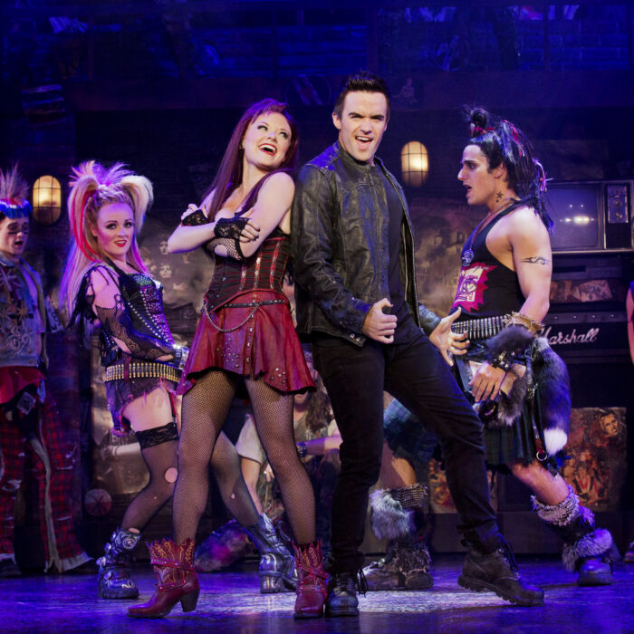 Erica Peck, Ruby Lewis, Brian Justin Crum & Jared Zirilli. Photo Credit: Paul Kolnik